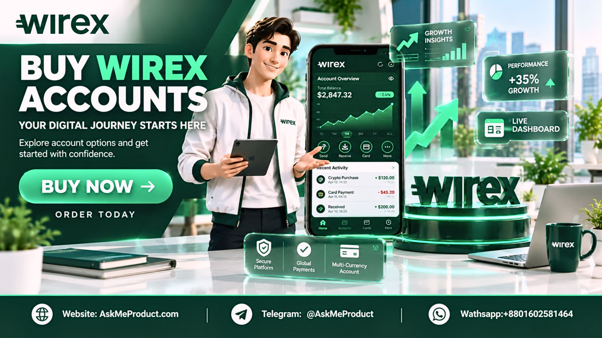 Buy verified Wirex Accounts