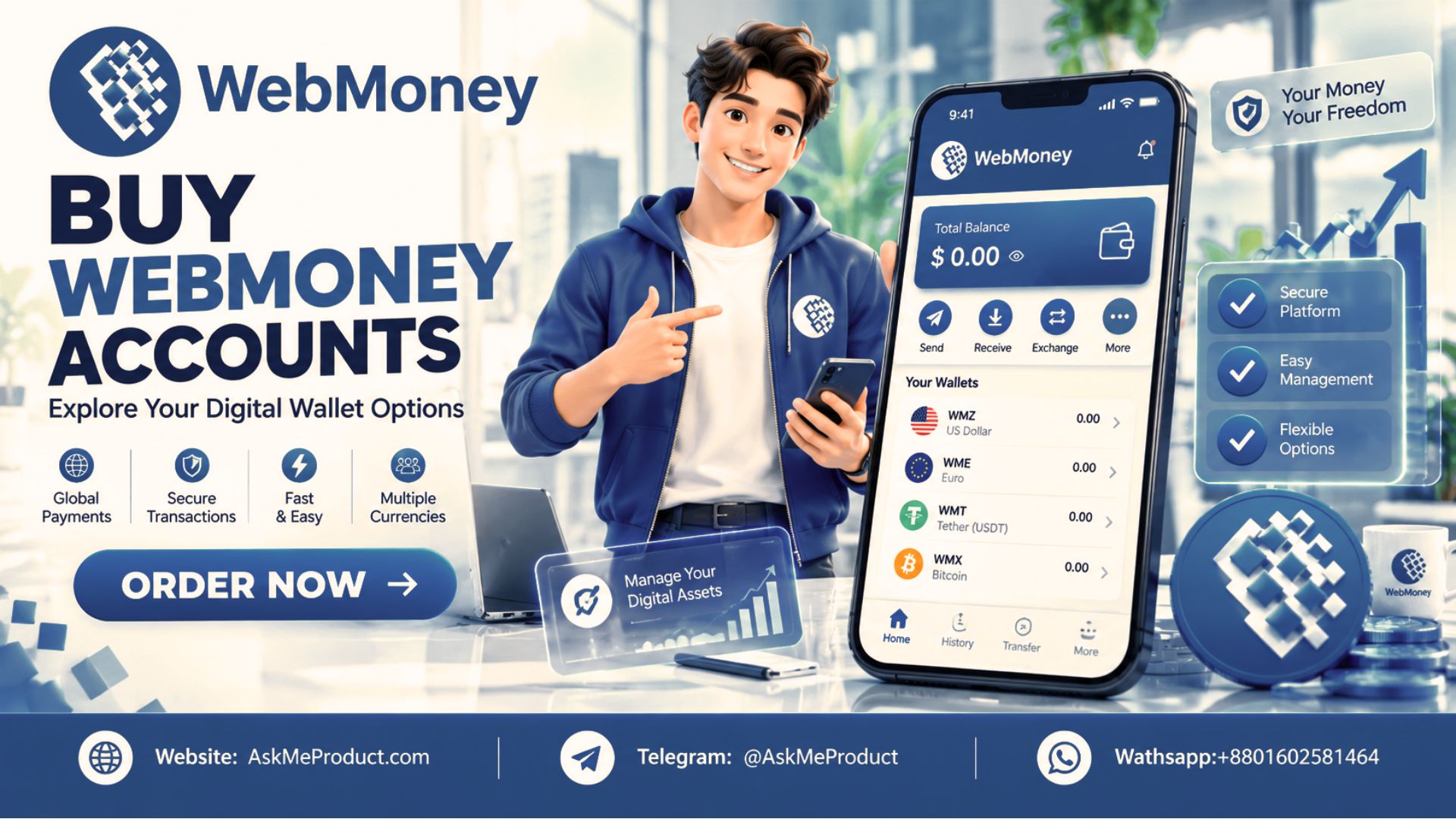 Buy Verified Webmoney Accounts