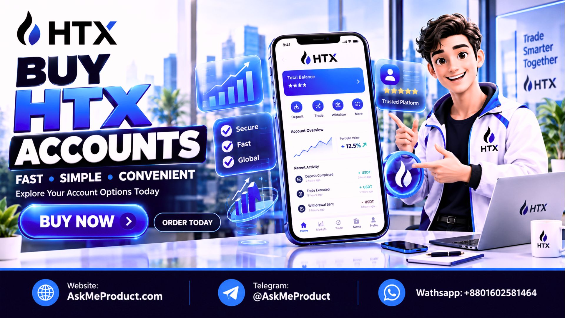 Buy Verified HTX Accounts