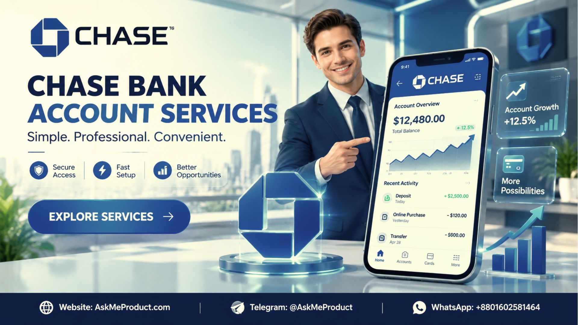 Buy Verified Chase Bank Accounts