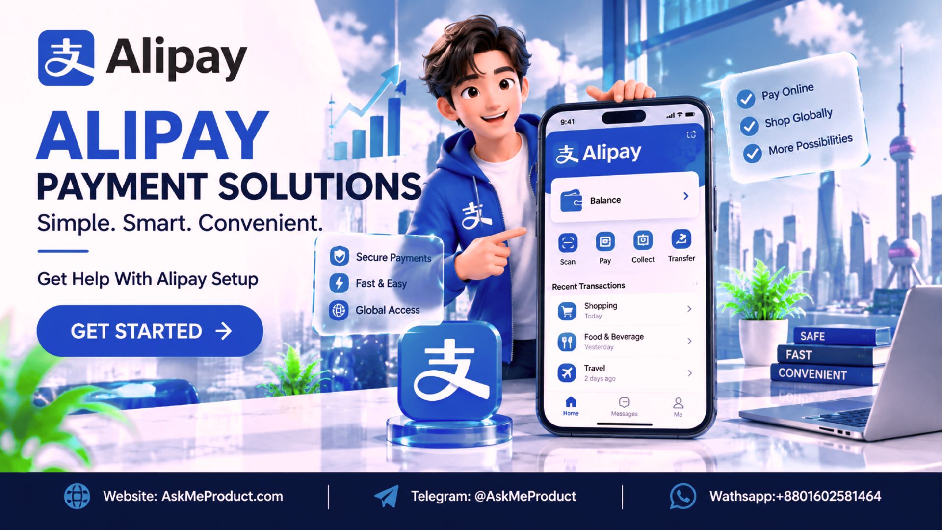 Buy Verified Alipay Accounts