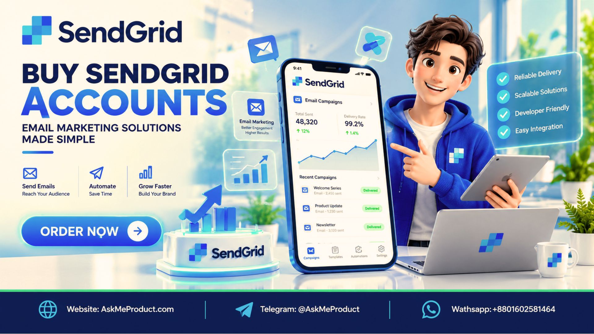 Buy SendGrid Accounts