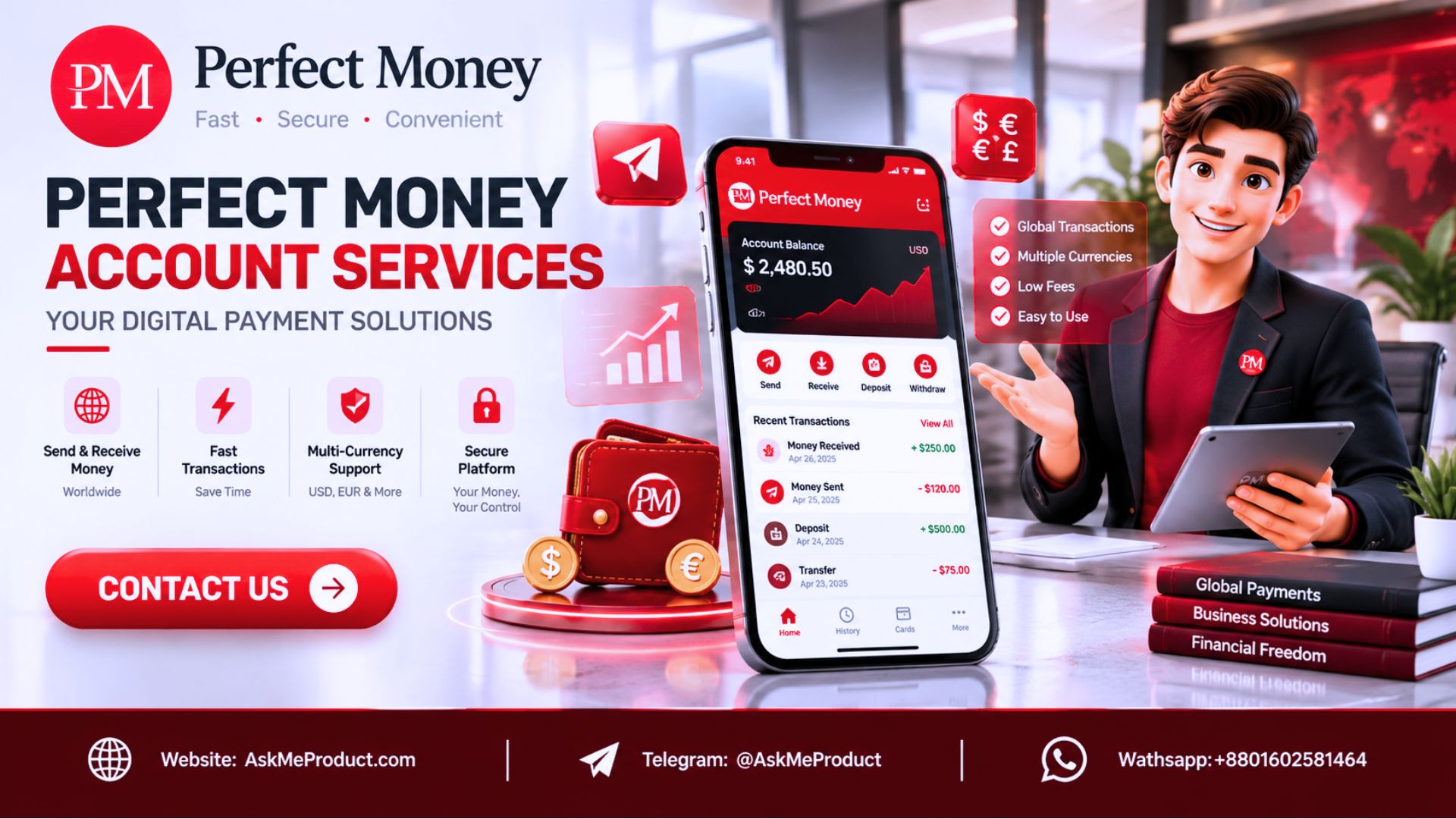 Buy Perfect Money Accounts