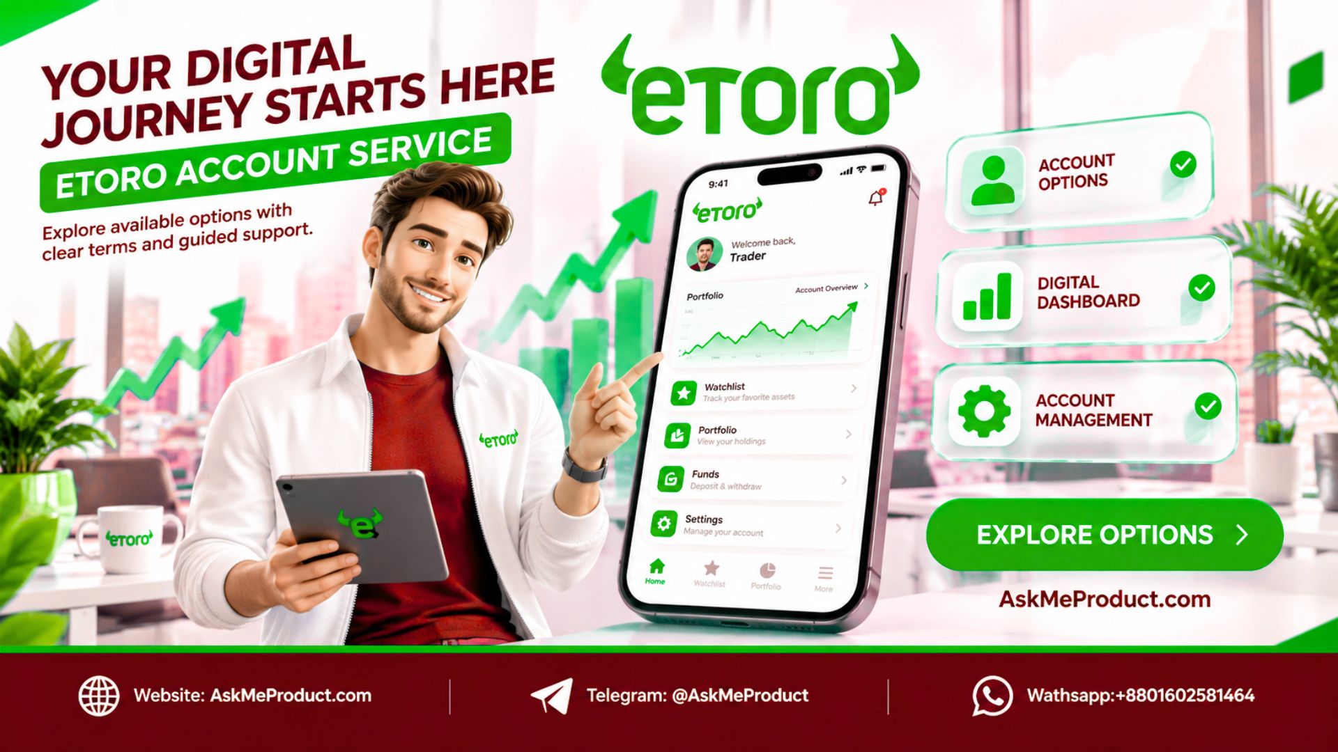 Buy Verified eToro Accounts