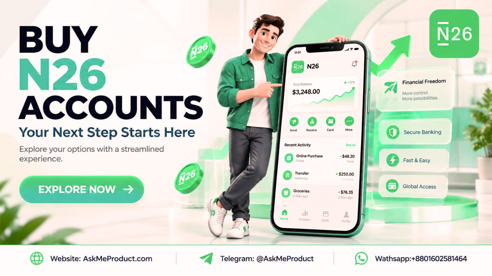 Buy Verified N26 Accounts