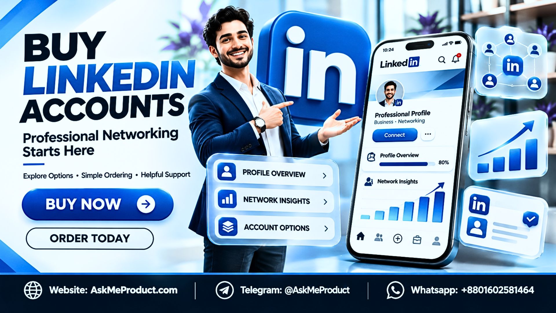 Buy Linkedin Accounts