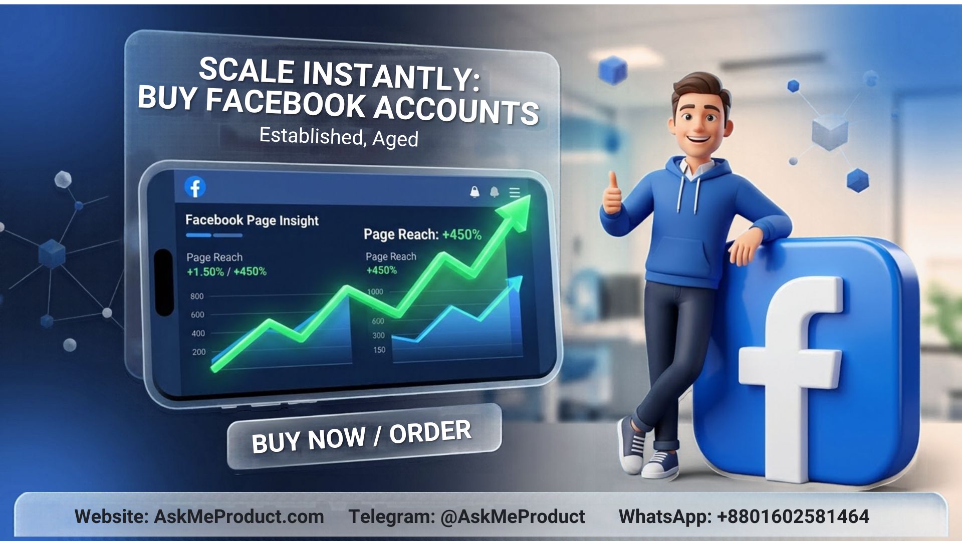 Buy facebook ads accounts
