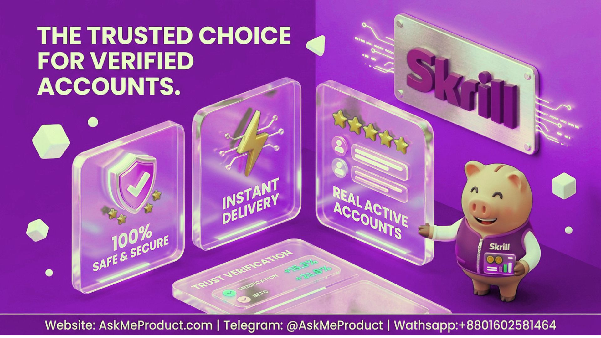 Buy Verified Skrill Accounts