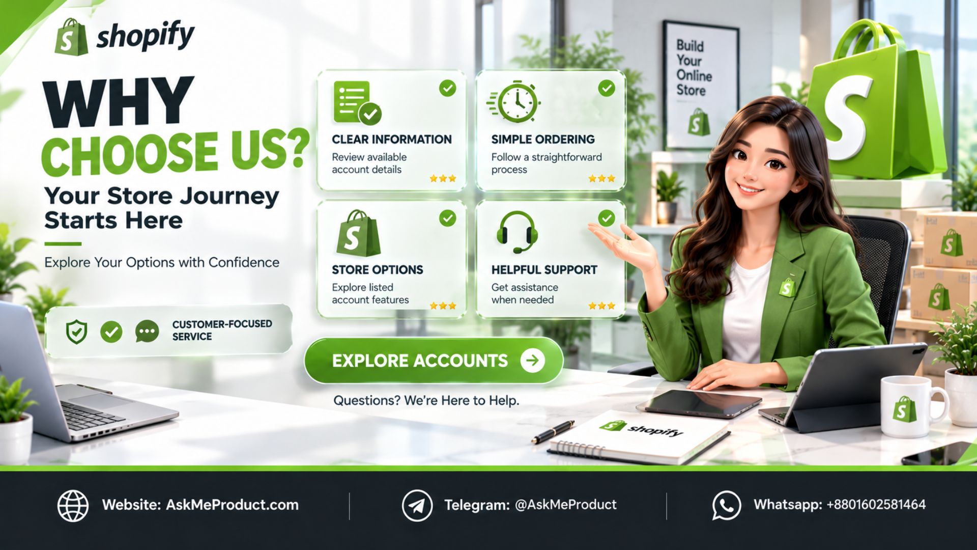 Buy Shopify Accounts