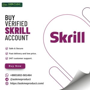 Buy Verified Skrill Accounts