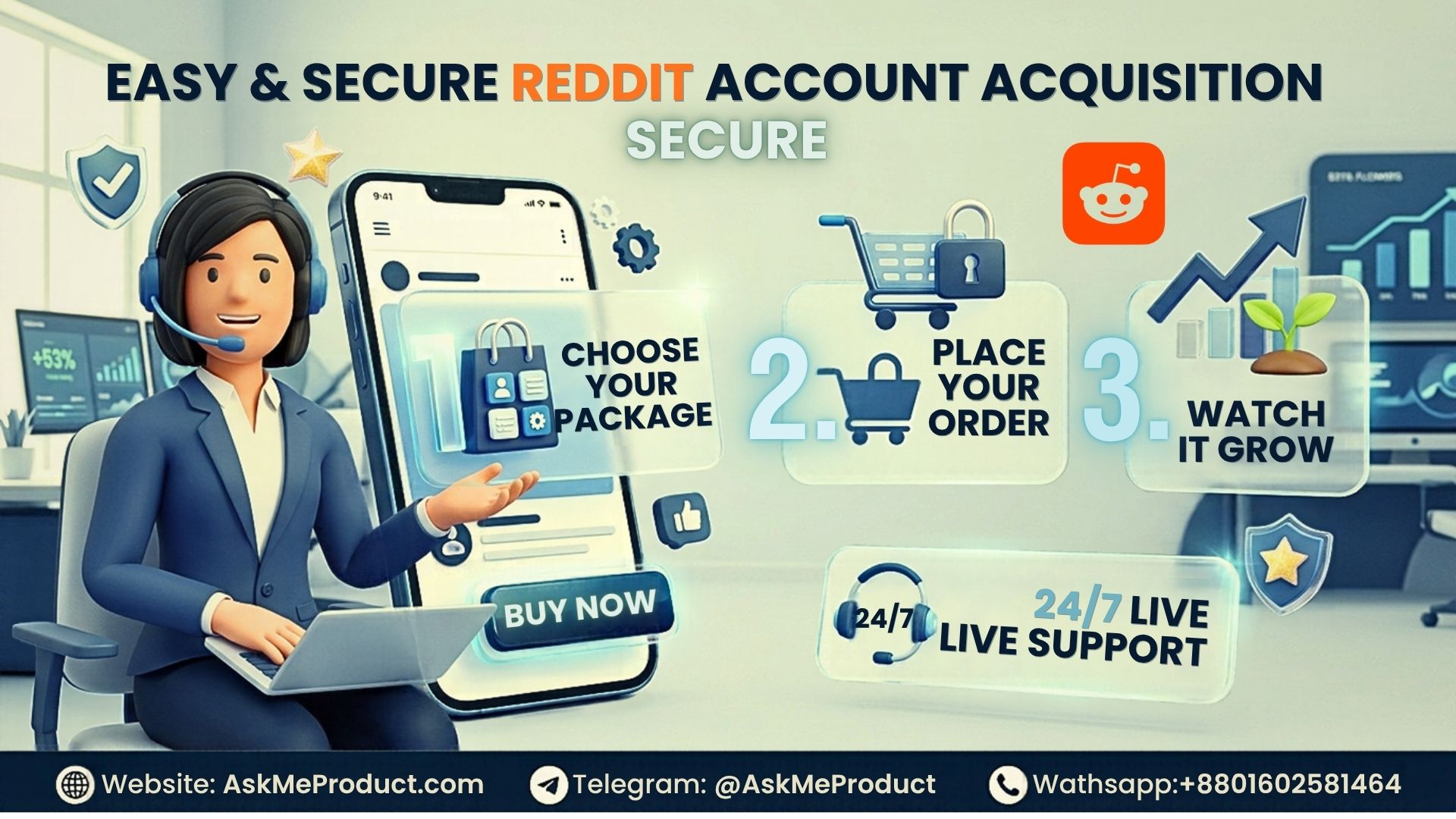 Buy Reddit Accounts